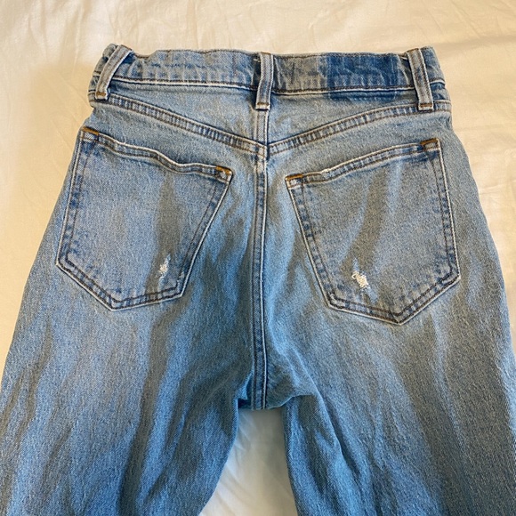Abercrombie & Fitch Classic Blue Straight Leg Jeans - Picture 5 of 5